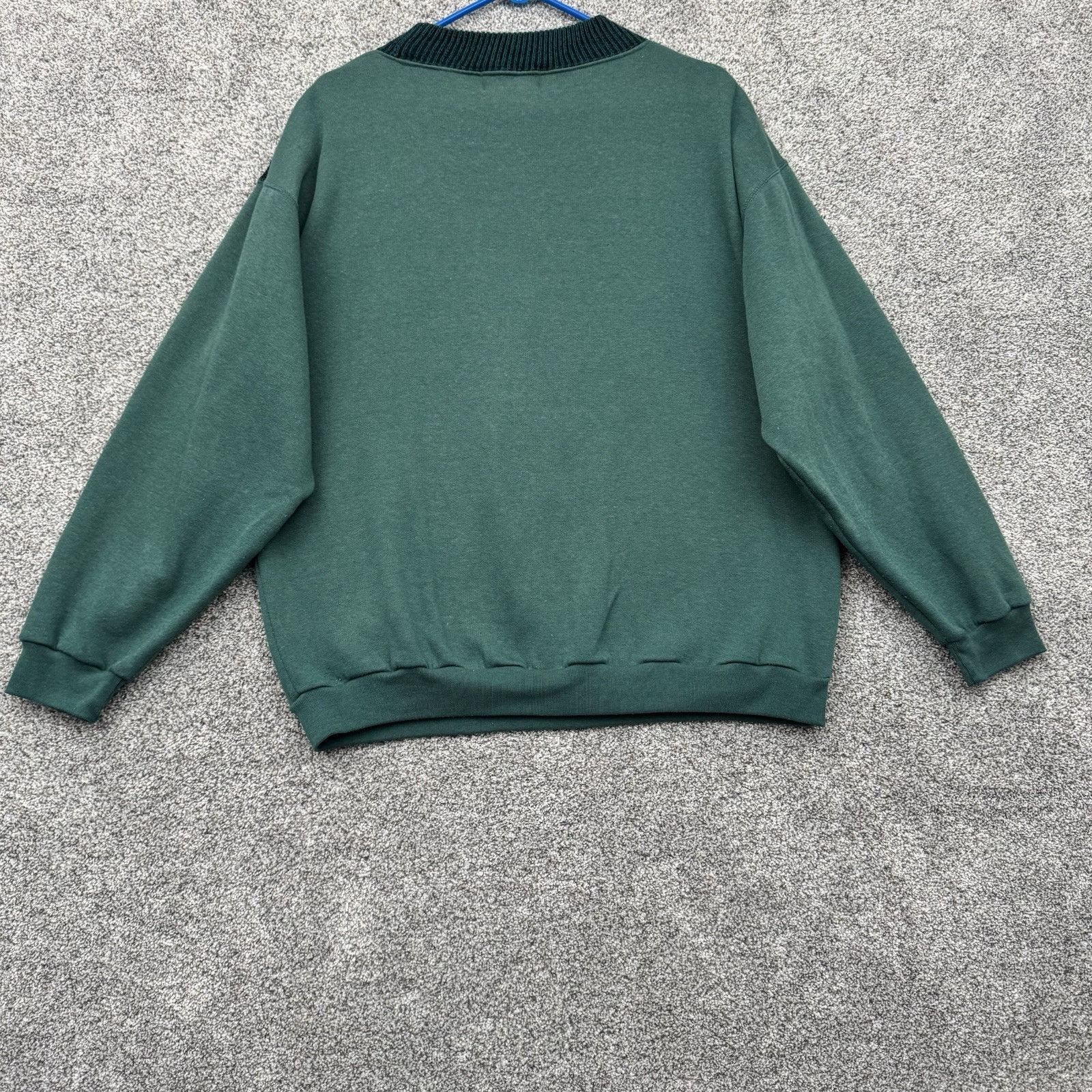 Other 90s Vintage Sweatshirt Women Large Grandpacore Argyle Ribbed Size L / US 10 / IT 46 - 5 Thumbnail