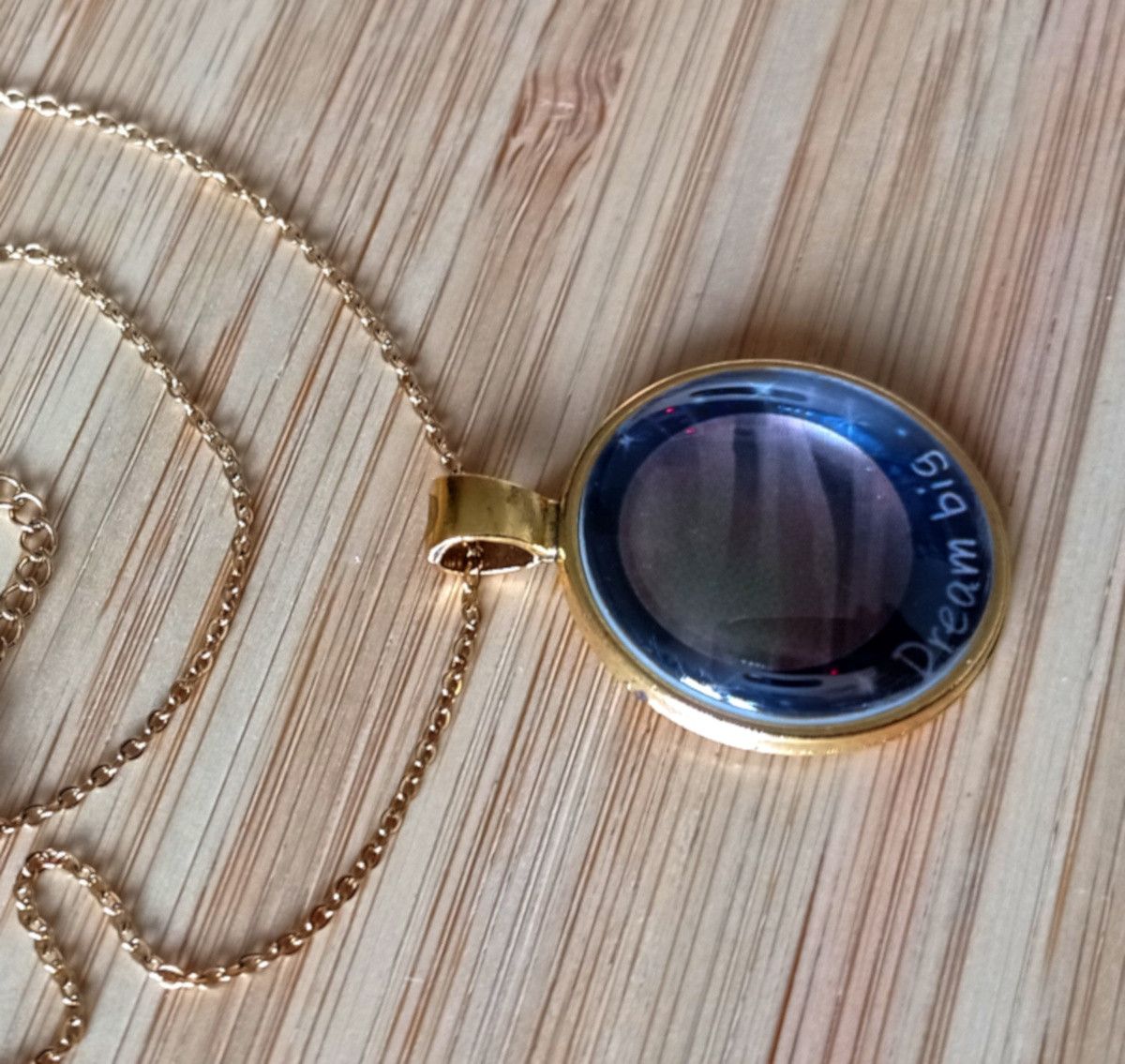 Hysteric Glamour × Japanese Brand × Vintage Punk Tiny Planet Jupiter Stainless Steel Gold Necklace Size ONE SIZE - 7 Thumbnail