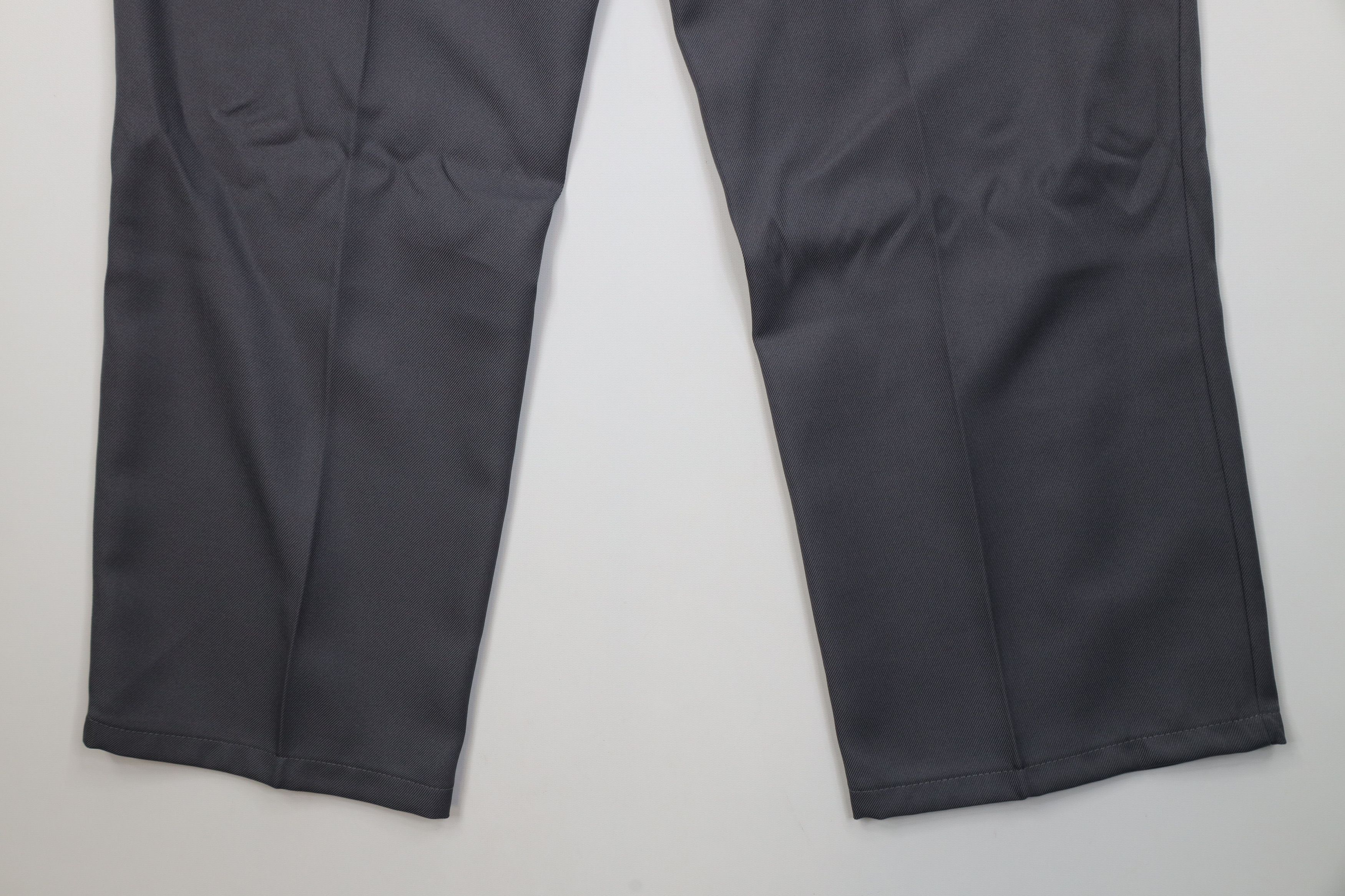 Vintage Vintage 90s Streetwear Knit Flared Wide Leg Chino Pants Gray Size US 38 / EU 54 - 12 Thumbnail