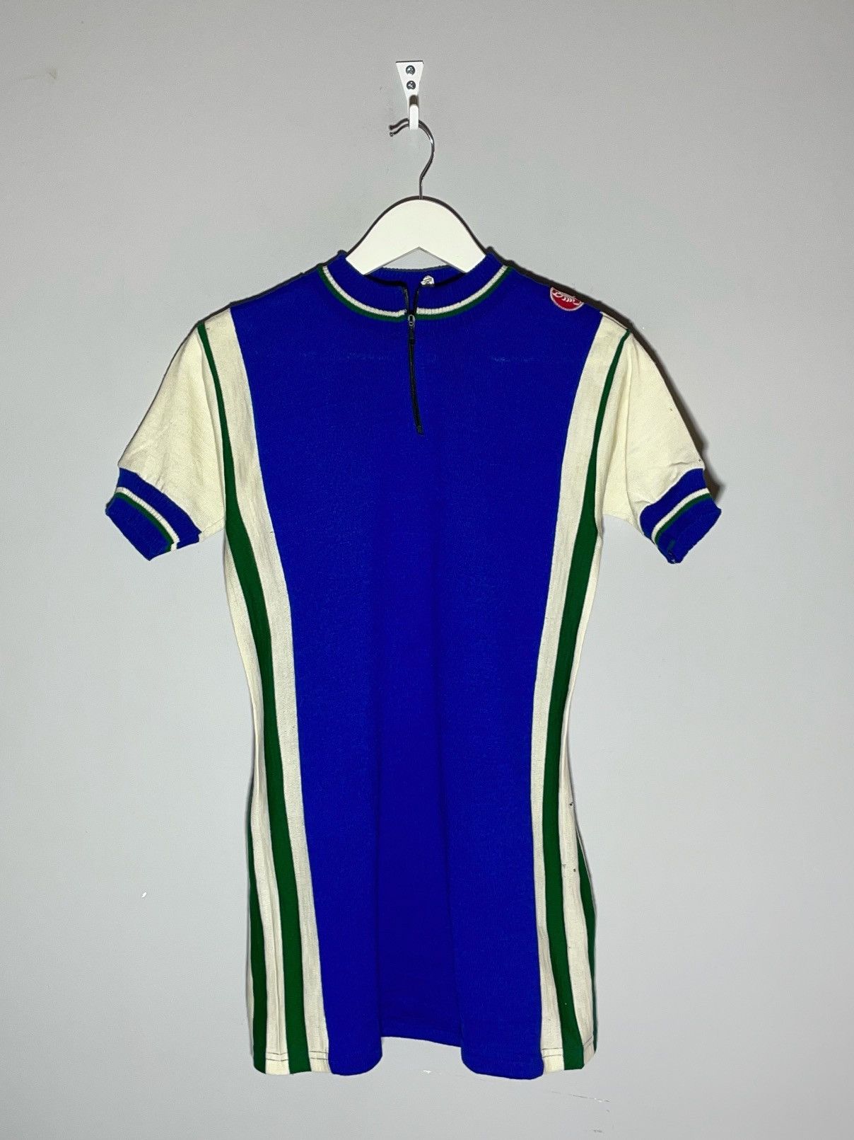 Bicycle × Vintage Castelli Vintage 80’s 90’s Wool Bicycle Cycling Jersey Size US M / EU 48-50 / 2 - 1 Thumbnail