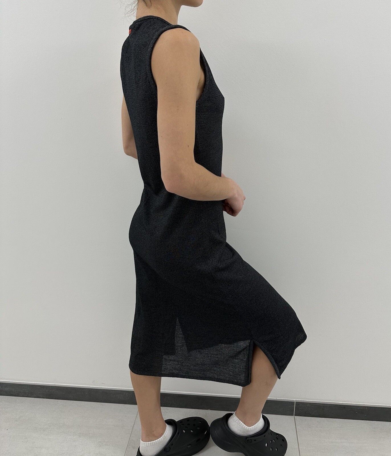 Diesel Vintage Diesel Mesh Shiny Sleeveless Dress Glitter Size M Size M / US 6-8 / IT 42-44 - 6 Thumbnail