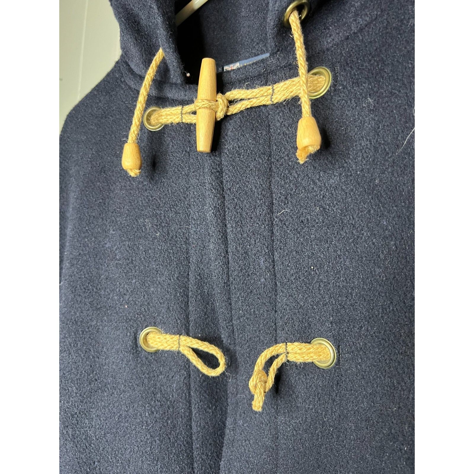 Gloverall VTG Gloverall Original English Duffle Coat Hooded Blue Toggl Size XL / US 12-14 / IT 48-50 - 3 Thumbnail