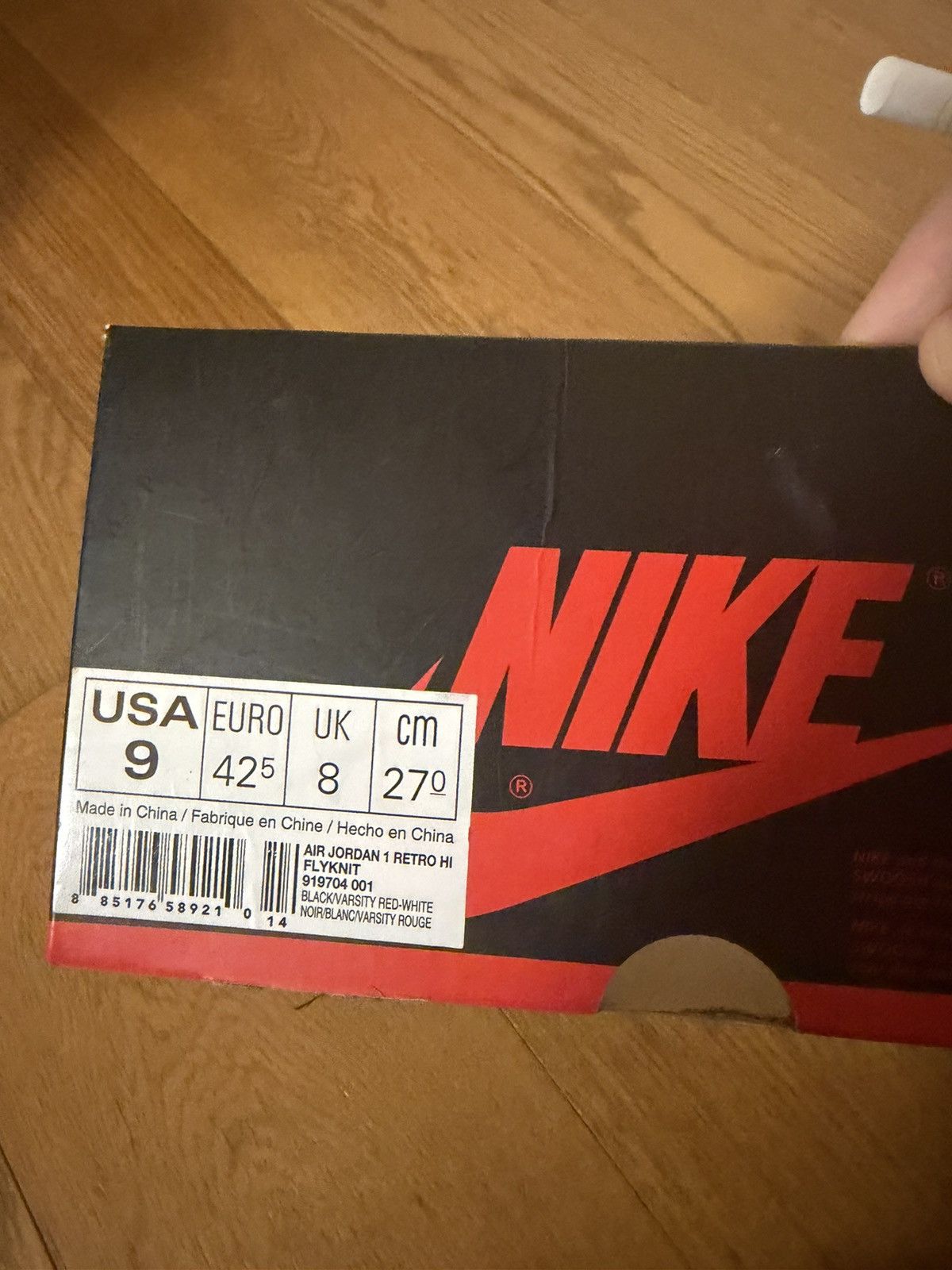 Nike Nike Air Jordan 1 Retro High Flyknit - OG Box Included Size US 9 / EU 42 - 7 Thumbnail