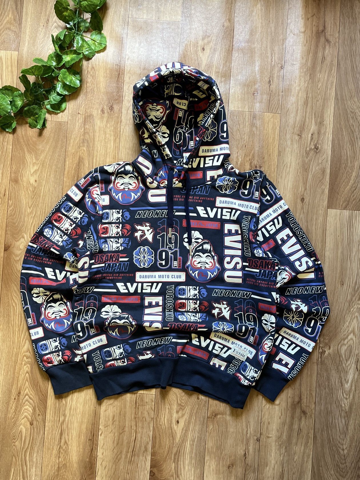Evisu Evisu hoodie Size US L / EU 52-54 / 3 - 1 Thumbnail