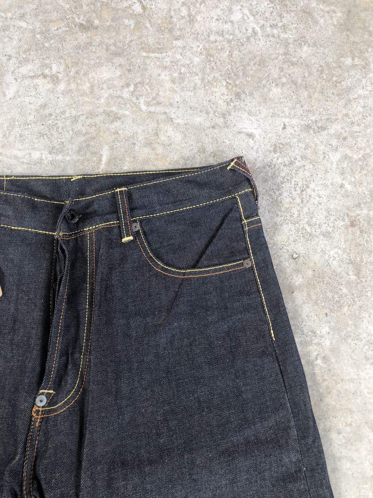 RMC Jeans Red Monkey Company Embroidered Jeans Size US 32 / EU 48 - 7 Thumbnail