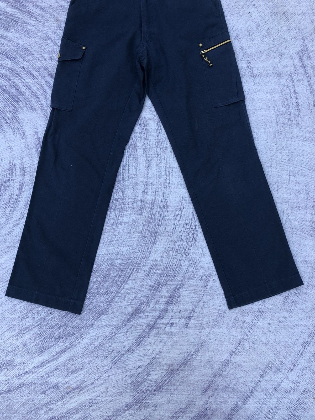 Japanese Brand Unbrand Workers Cargo Pants Multipocket Faded Colour Size US 28 / EU 44 - 3 Thumbnail