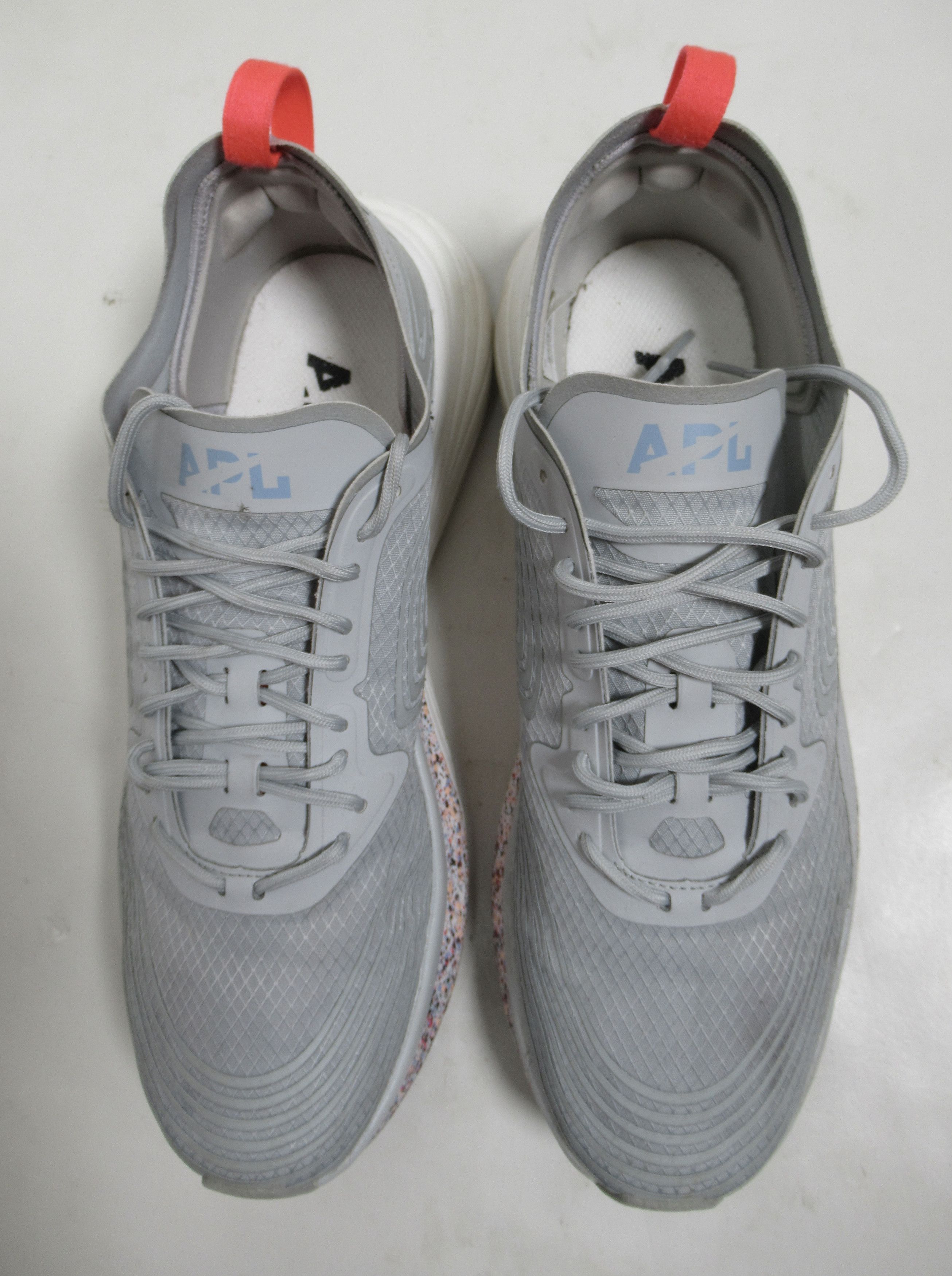 Athletic Propulsion Labs APL Men's Streamline Running Sneakers Light Gray Size 10 US Size US 9.5 / EU 42-43 - 3 Thumbnail
