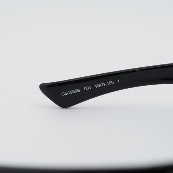 Gucci Gucci GG1958S 001 Sunglasses Ruthenium Shield Frame, Grey Size ONE SIZE - 7 Thumbnail