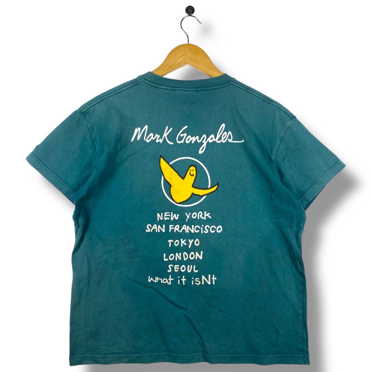 Other MARK GONZALES What It Isnt World Tour Faded Tee Shirt Size US M / EU 48-50 / 2 - 1 Thumbnail