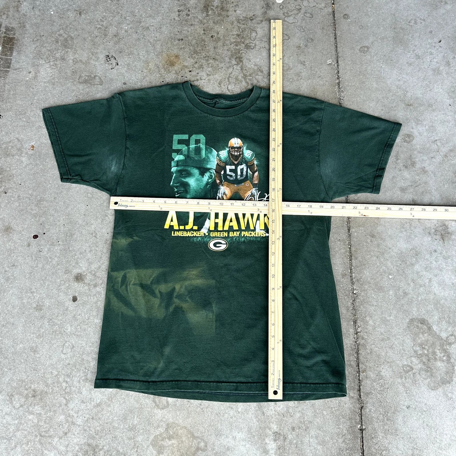 Vintage Y2K AJ Hawk T-Shirt Stained Size US L / EU 52-54 / 3 - 4 Thumbnail
