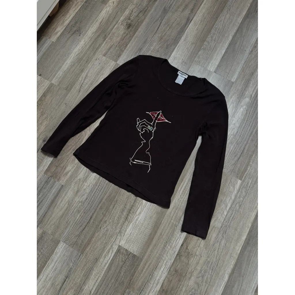 Sonia Rykiel Sonia Rykiel Longsleeve top Size: M Size M / US 6-8 / IT 42-44 - 2 Thumbnail