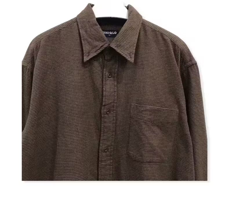 Flannel Japanese Brand Uniqlo Flannel Shirt Size US L / EU 52-54 / 3 - 2 Thumbnail
