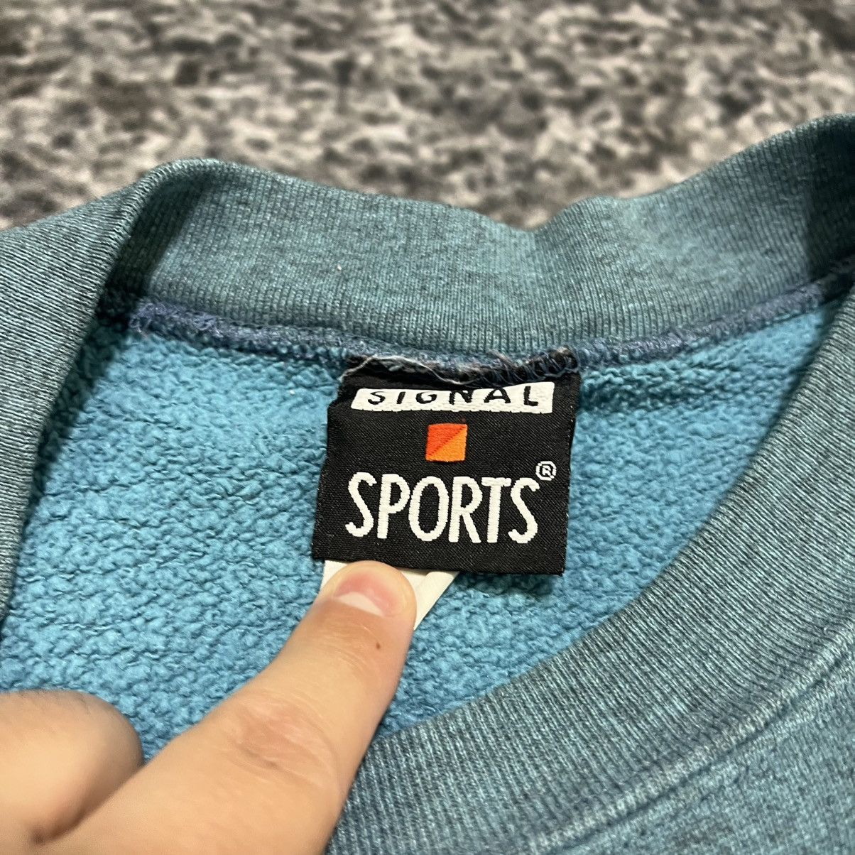Vintage Vintage 90s Chicago Crewneck Blue Embroidered Large Size US L / EU 52-54 / 3 - 5 Thumbnail