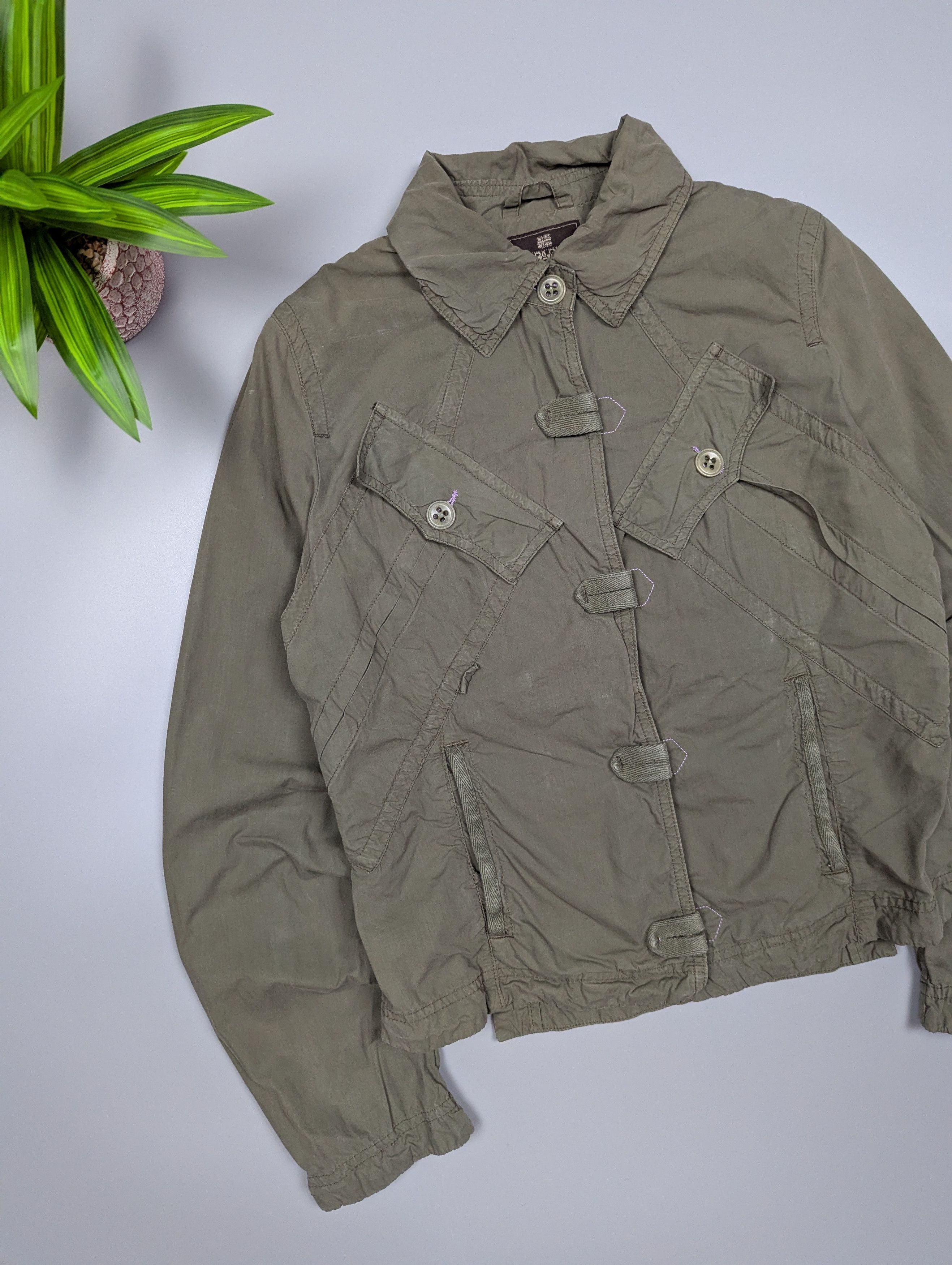 Napapijri Napapijri Vintage Military Utility Jacket Olive Women’s M Size M / US 6-8 / IT 42-44 - 2 Thumbnail