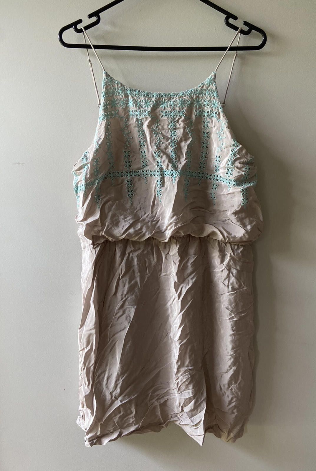 Other Stella Forest Dress Embroid Floral Cut Out-sz 42 fit M/10-12 Size M / US 6-8 / IT 42-44 - 1 Thumbnail