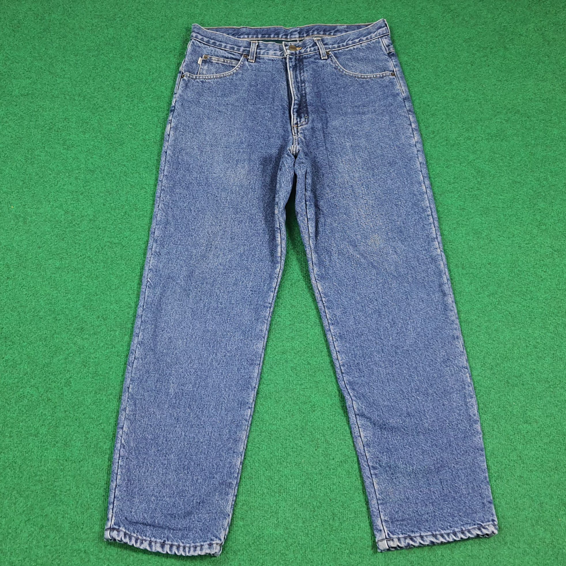 L.L. Bean Vintage L.L. Bean Classic Fleece Lines Jeans C280N1 Size US 33 - 1 Thumbnail