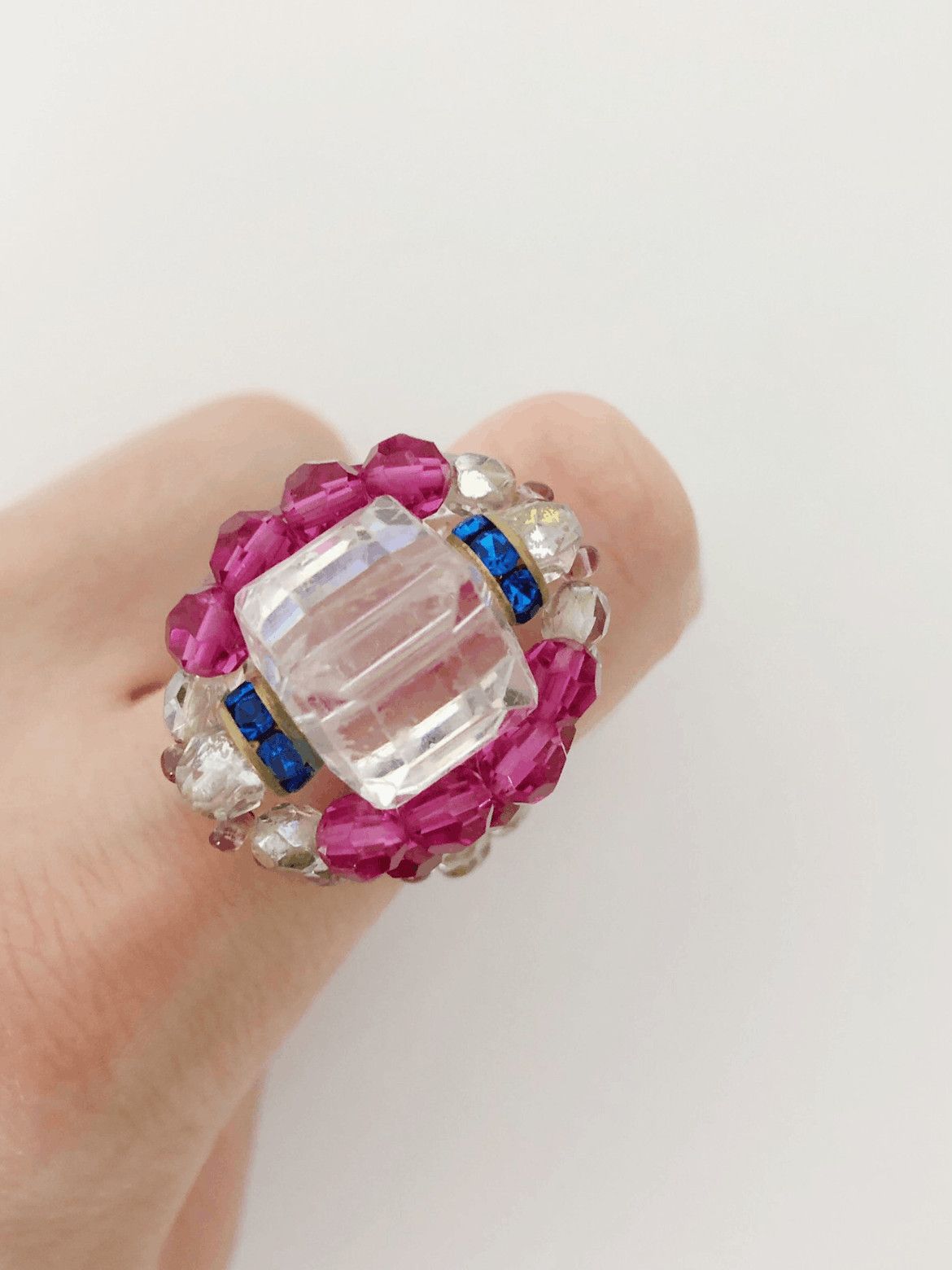 Number (N)ine Number Nine Woven Jewelry Ring Size ONE SIZE - 3 Thumbnail