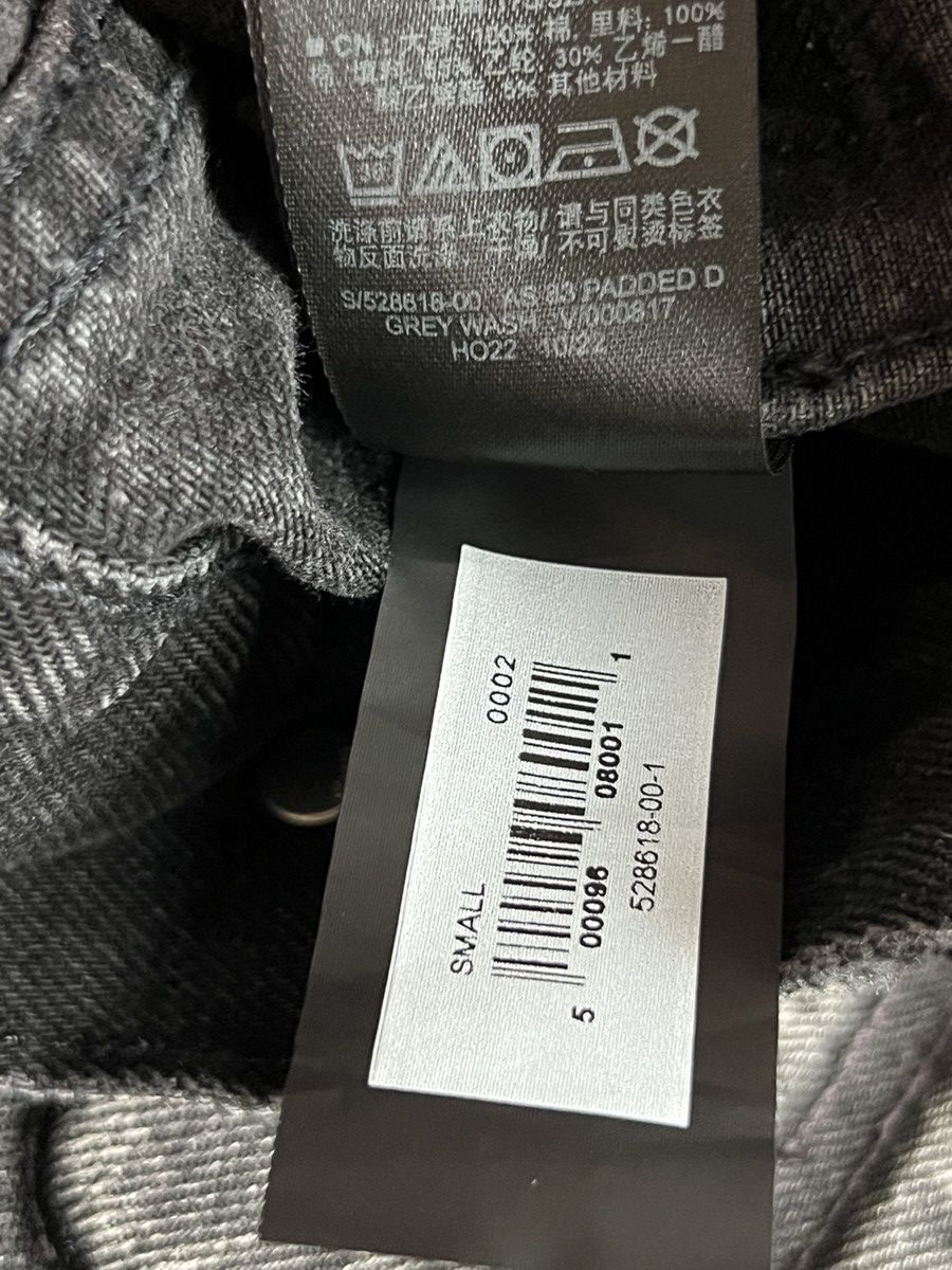 Balenciaga × Gap × Yeezy Yeezy Gap Balenciaga Denim Jacket Dark Grey Size US S / EU 44-46 / 1 - 8 Thumbnail
