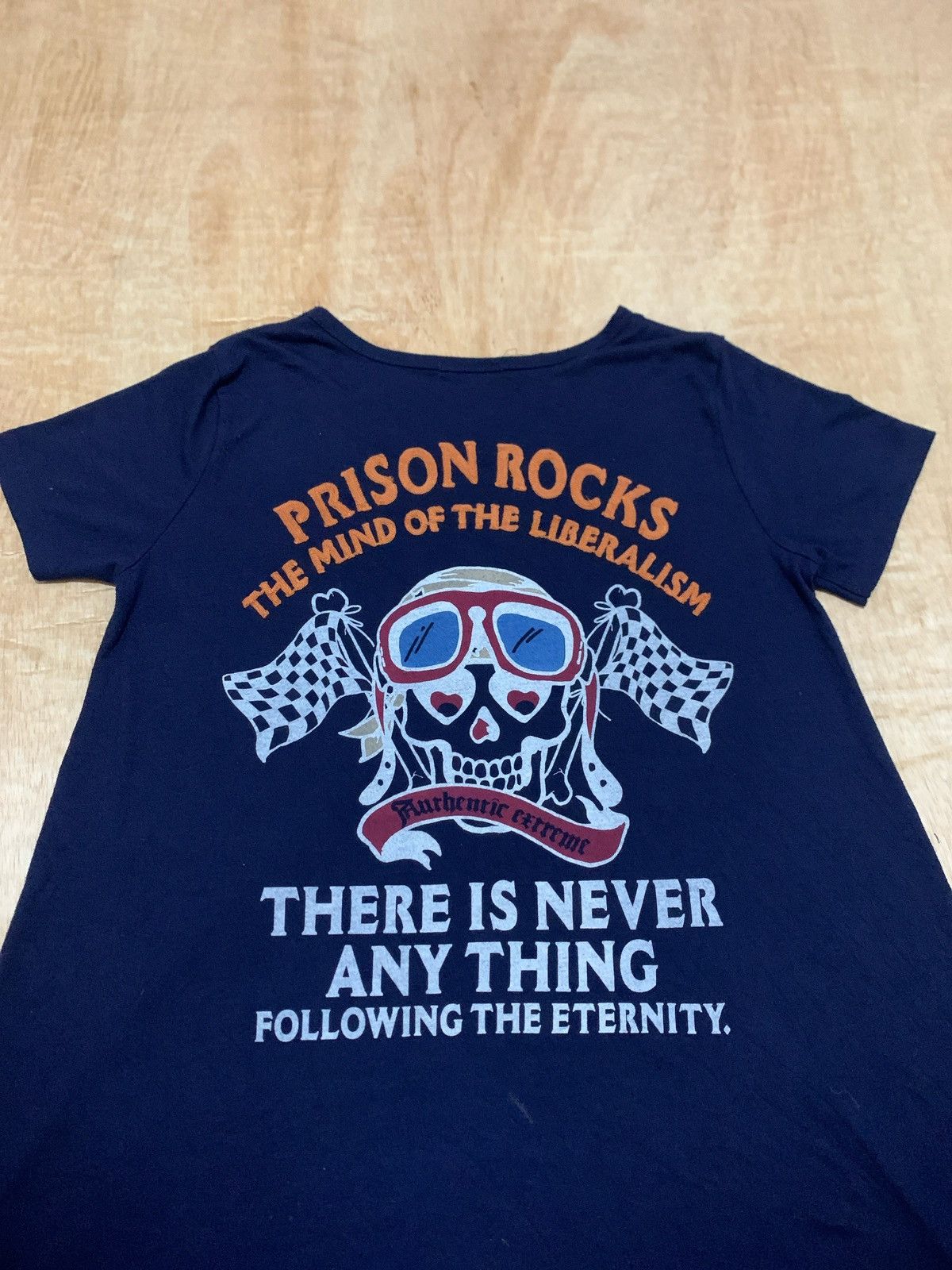 Hysteric Glamour × If Six Was Nine × Japanese Brand Prison Rocks Skull Tshirt Punk style Size L / US 10 / IT 46 - 2 Thumbnail