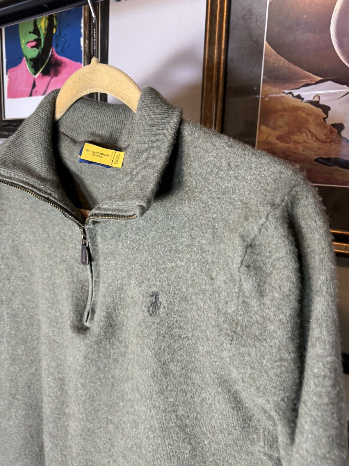 Polo Ralph Lauren Polo Ralph Lauren Wool Sweater Size US L / EU 52-54 / 3 - 4 Thumbnail