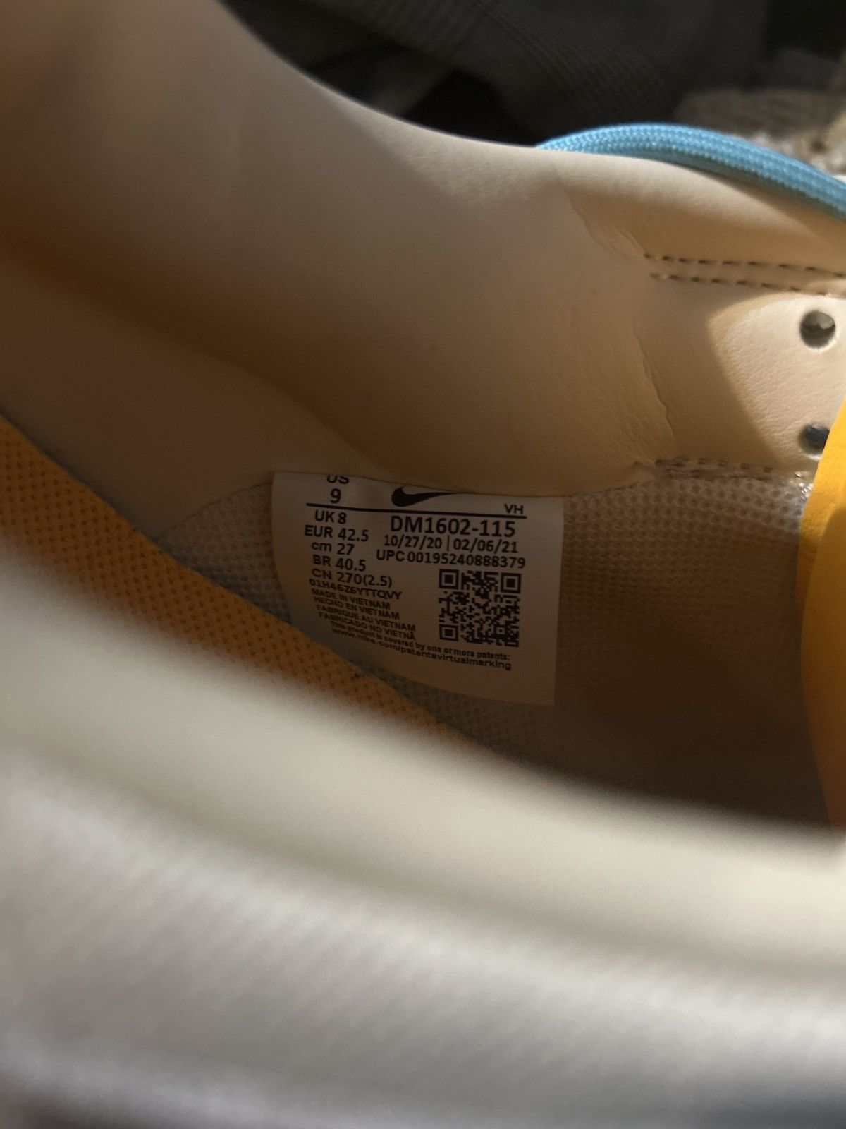 Nike × Off-White Nike dunk low off white lot 02 Size US 9 / EU 42 - 7 Thumbnail