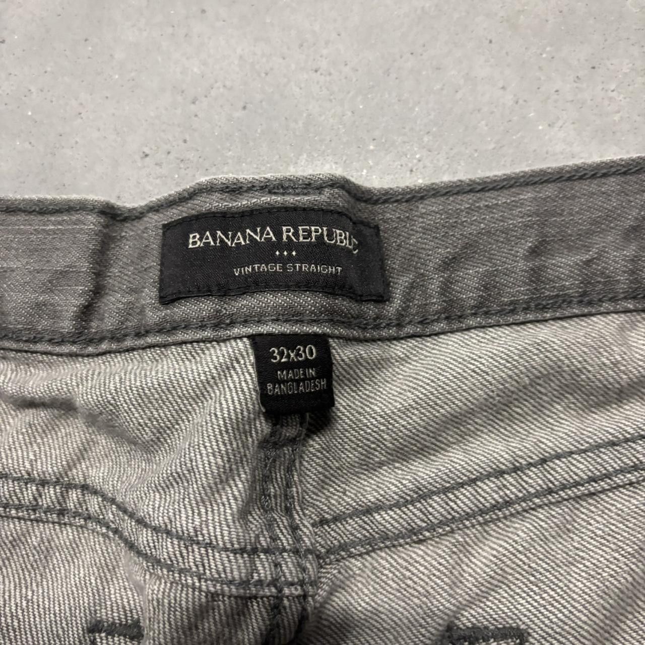 Japanese Brand × Vintage Crazy Vintage Y2K/2000s Grunge Faded Grey Streetwear Denim Jeans! Size US 31 - 7 Thumbnail