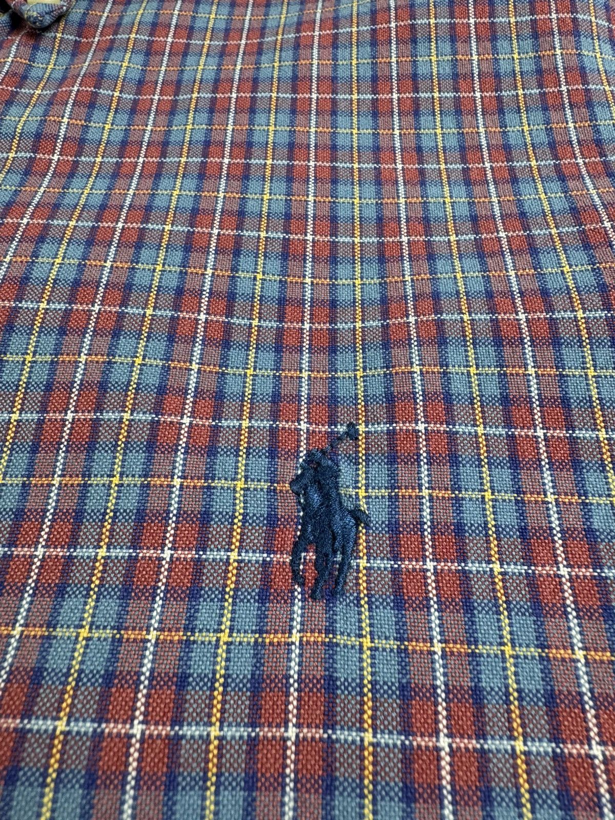 Polo Ralph Lauren Polo Ralph Lauren XL Checked Flannel Button Red Men’s Collar LongSleeve Shirt Size US XL / EU 56 / 4 - 8 Thumbnail