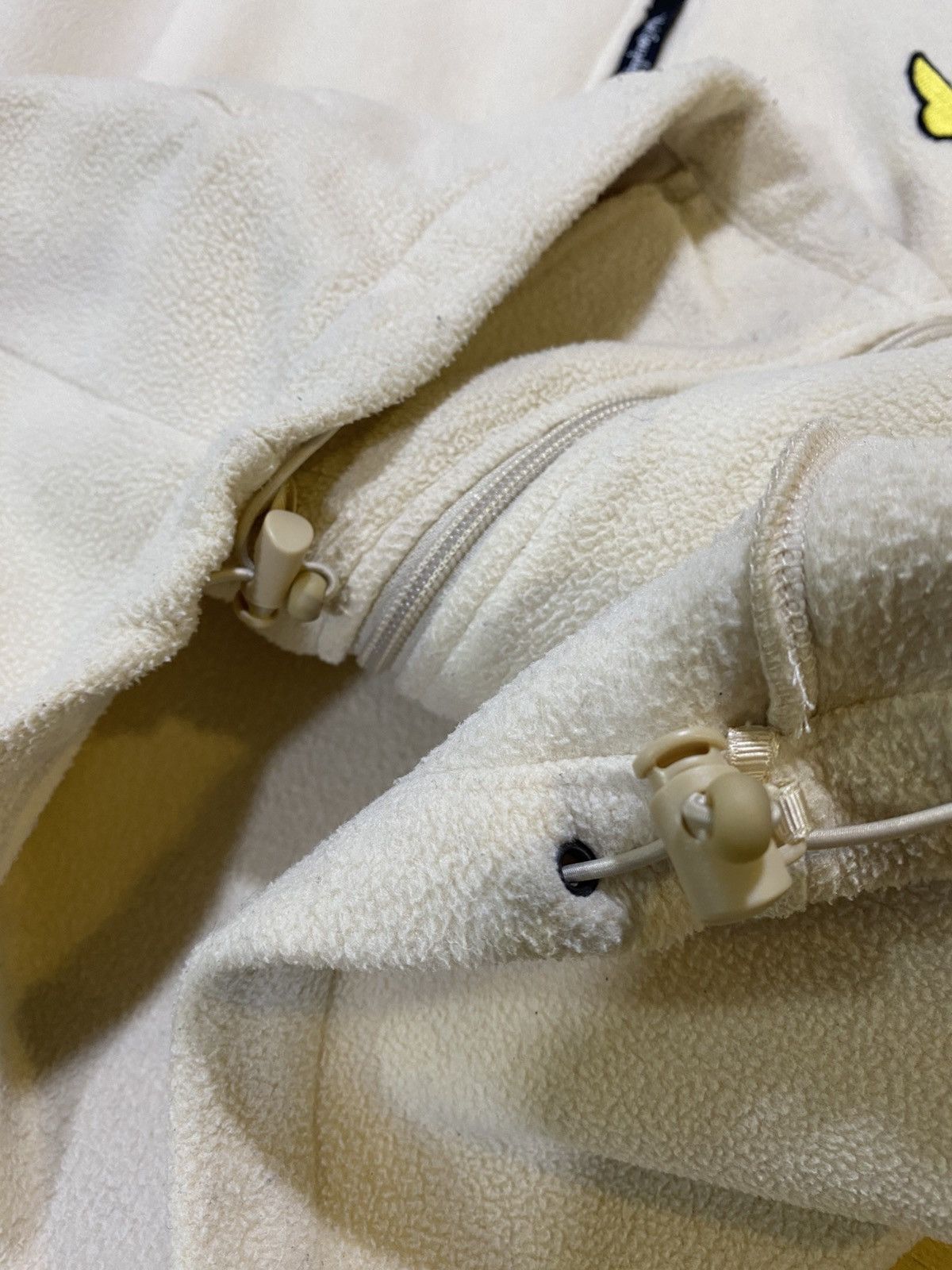 Other Mark Gonzales Cream Fleece Zip Jacket Size M Size US M / EU 48-50 / 2 - 6 Thumbnail
