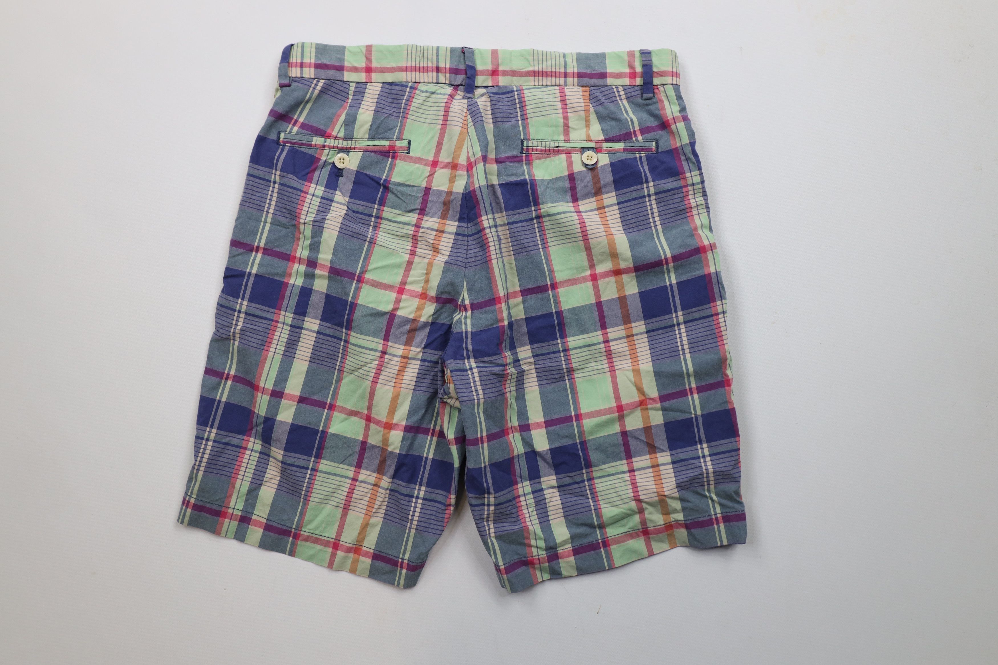Ralph Lauren × Vintage Vintage 90s Polo Golf Ralph Lauren Rainbow Chino Shorts Size US 31 - 7 Thumbnail