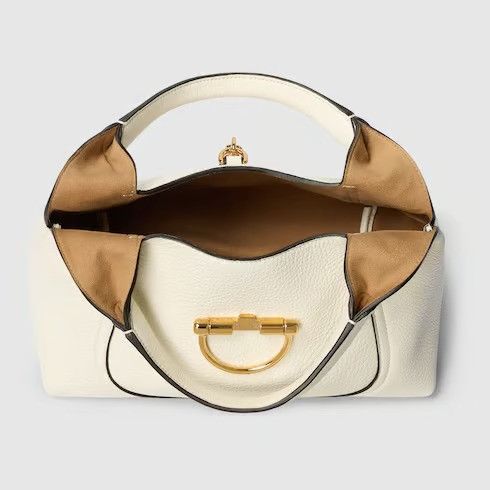 Gucci o1la5ras0526 Size: OS / Softbit Medium Top Handle Bag White Size ONE SIZE - 5 Thumbnail