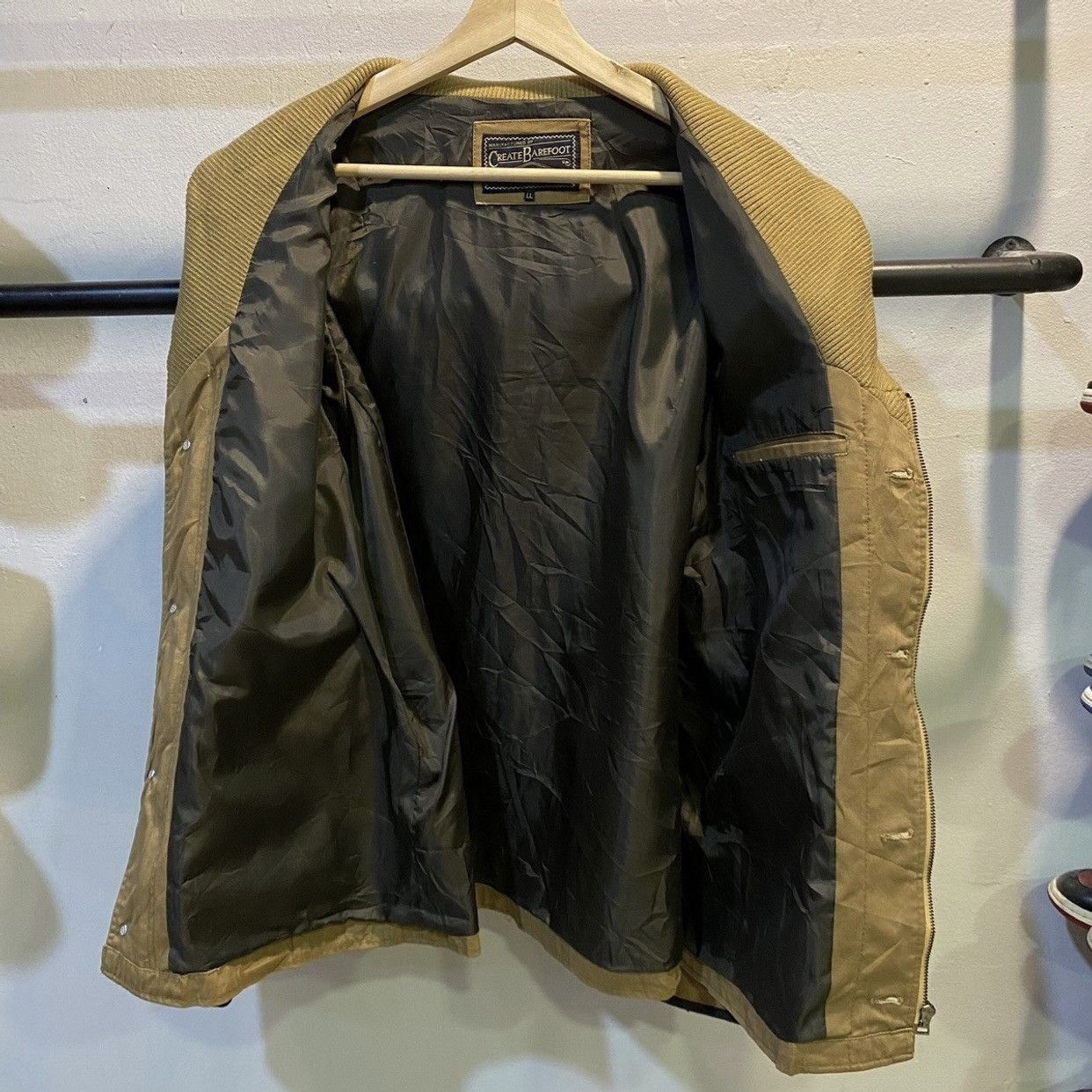 Hysteric Glamour CreateBarefoot Archive Tech Jacket Asymmetric Zip HighCollar Size US XL / EU 56 / 4 - 3 Thumbnail