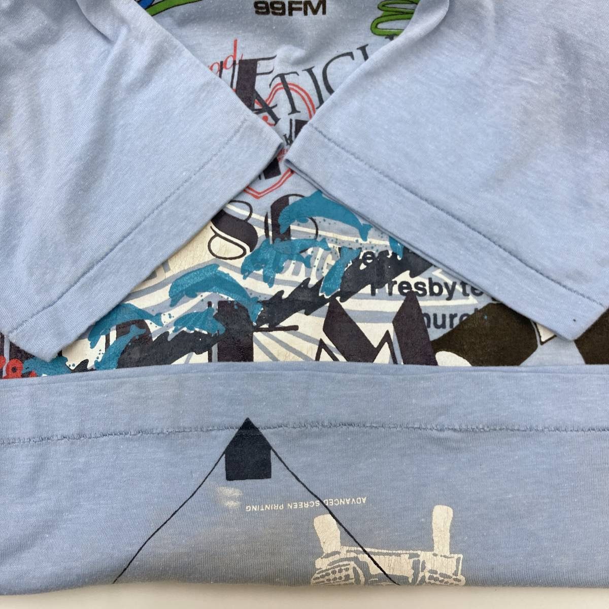 Vintage Vintage postwar era screen print shirt Size US M / EU 48-50 / 2 - 7 Thumbnail