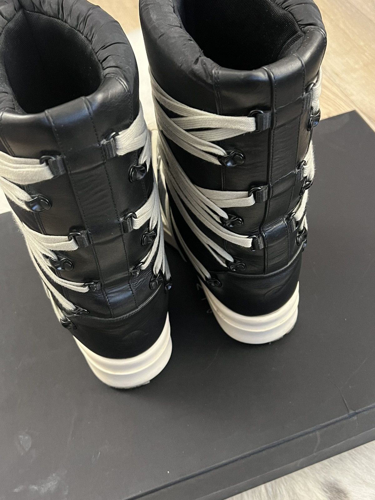 Moncler × Rick Owens 🚨Rick Owens Bigrocks Boot Moncler Black Size US 9 / EU 42 - 5 Thumbnail