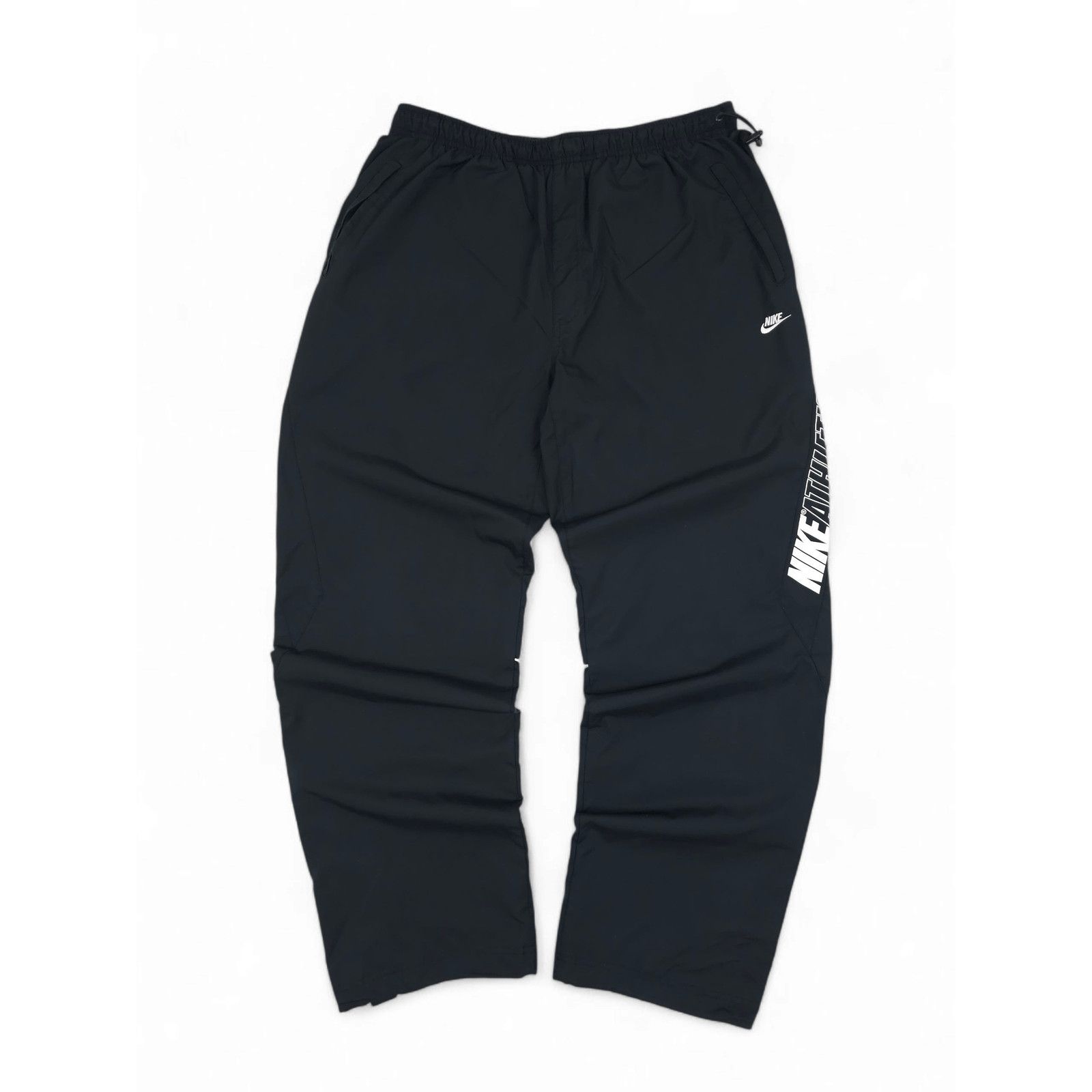 Nike 💎 Vintage Y2K Nike Relaxed Baggy Track Pants Size XL Size US 36 / EU 52 - 1 Thumbnail