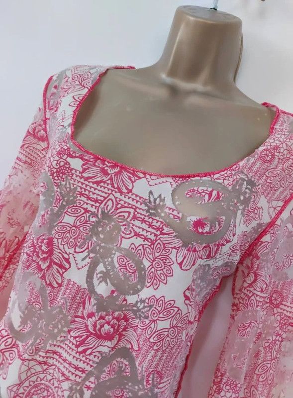 Vintage Vintage semi-sheer top 10/12 Size M / US 6-8 / IT 42-44 - 4 Thumbnail