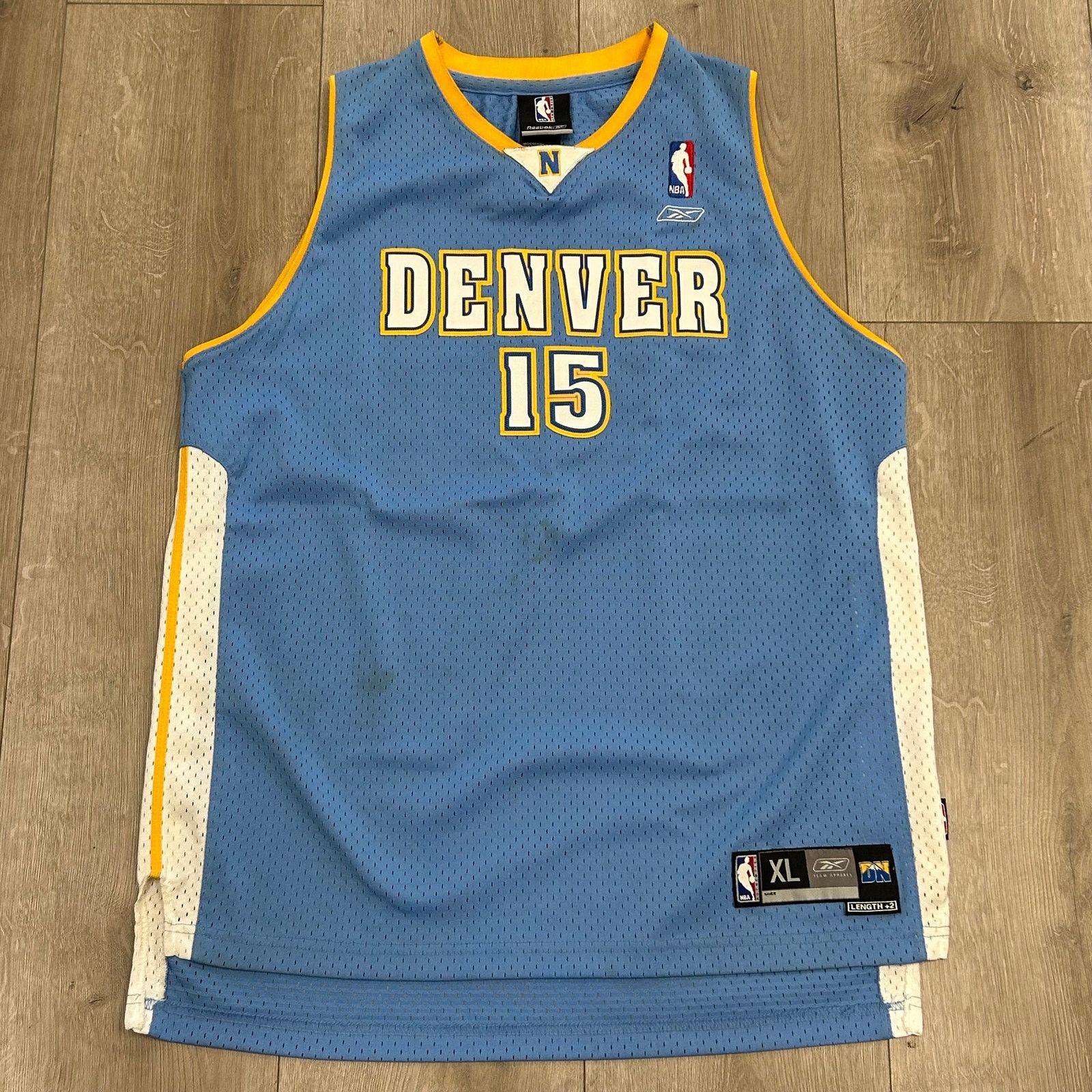 Reebok × Vintage vintage Reebok Carmelo Anthony Denver Nuggets Jersey Size US XL / EU 56 / 4 - 1 Thumbnail