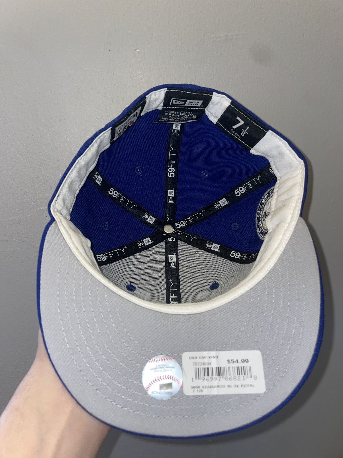 New Era USA cap king Seattle mariners Ken Griffey Jr inspired size 7 Size ONE SIZE - 5 Thumbnail