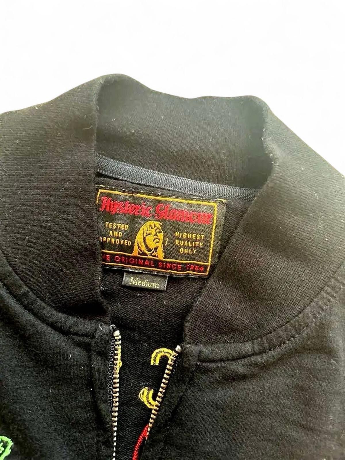 Hysteric Glamour Hysteric Glamour - M Lucifer Island Black Bomber Jacket Size M / US 6-8 / IT 42-44 - 5 Thumbnail