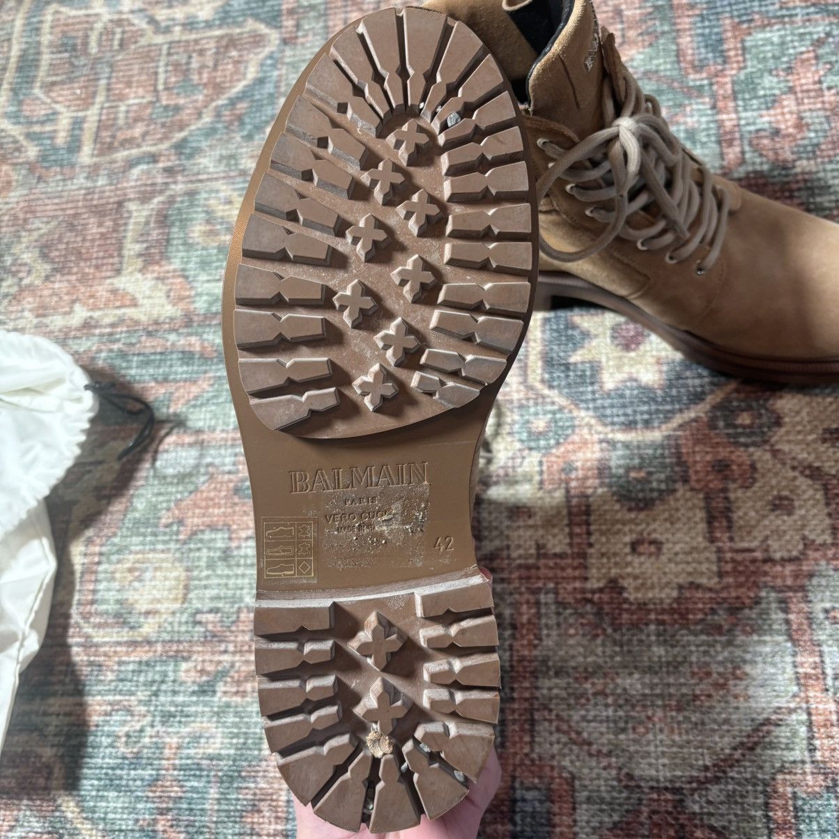 Balmain Balmain Suede Combat Ranger Boots Size US 9 / EU 42 - 3 Thumbnail