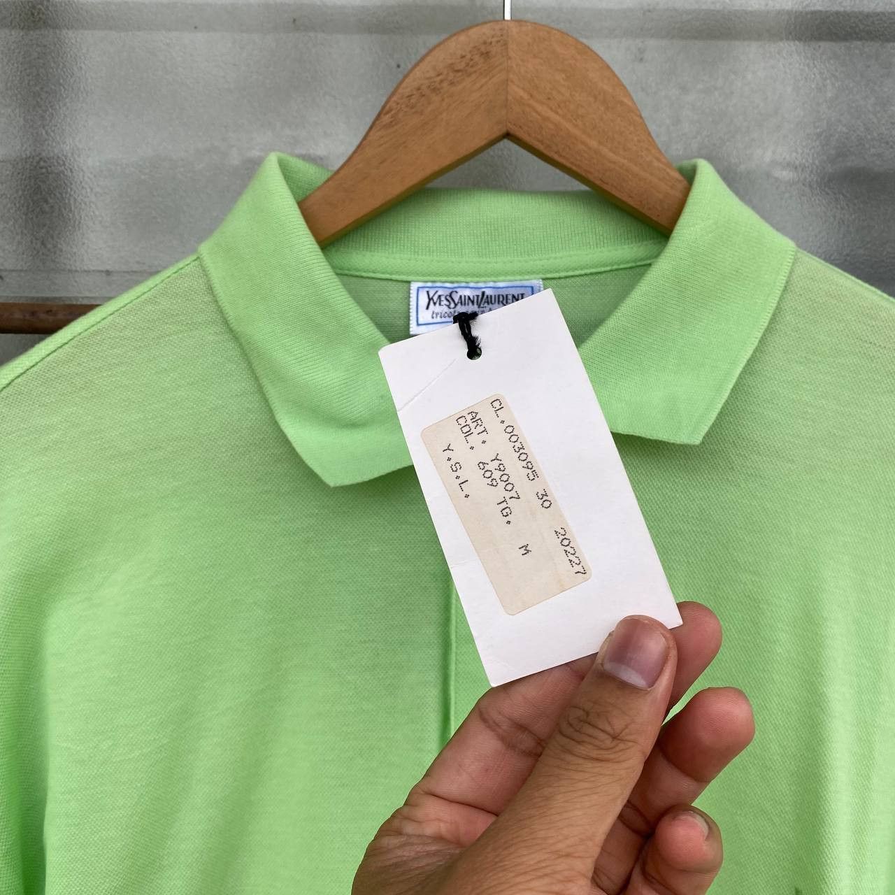Yves Saint Laurent YSL YVES SAINT LAURENT VINTAGE POLO NWT MADE IN ITALY Size US M / EU 48-50 / 2 - 8 Thumbnail