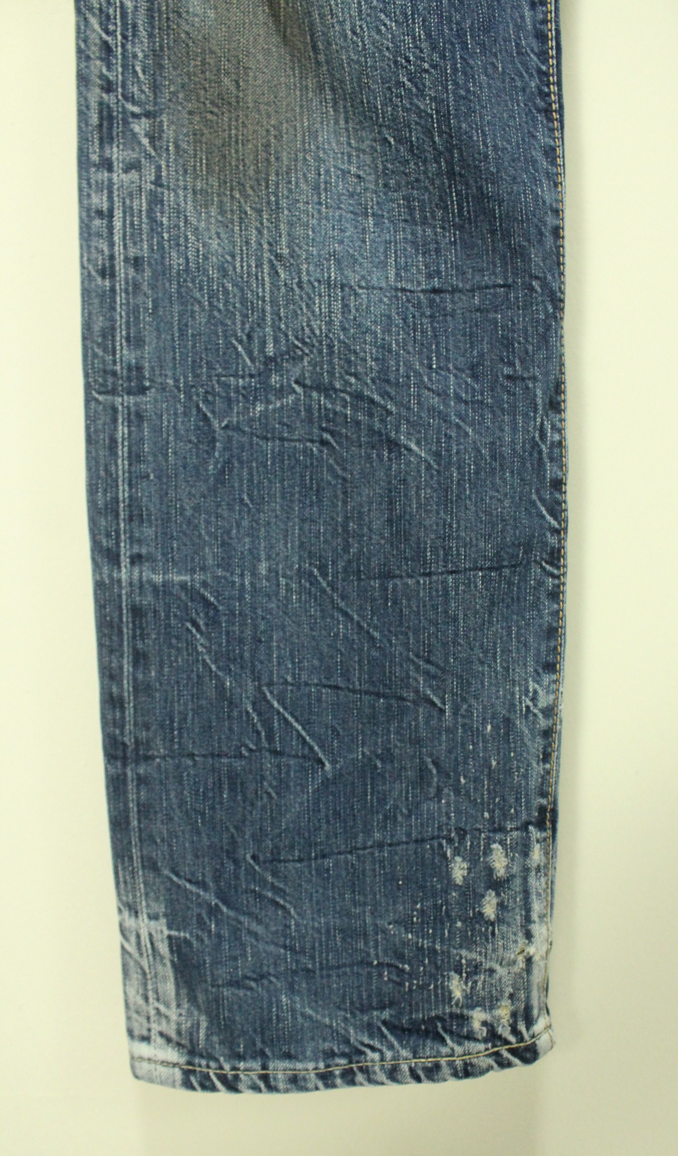 Edwin EDWIN Denim Distressed Grunge Ripped Jeans Kurt Cobain Size US 31 - 8 Thumbnail