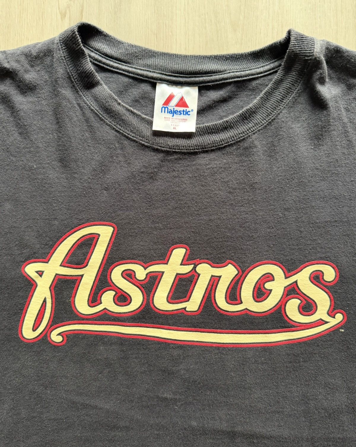Vintage Vintage Houston Astros Tee Sz XL Essential Script Size US XL / EU 56 / 4 - 1 Thumbnail