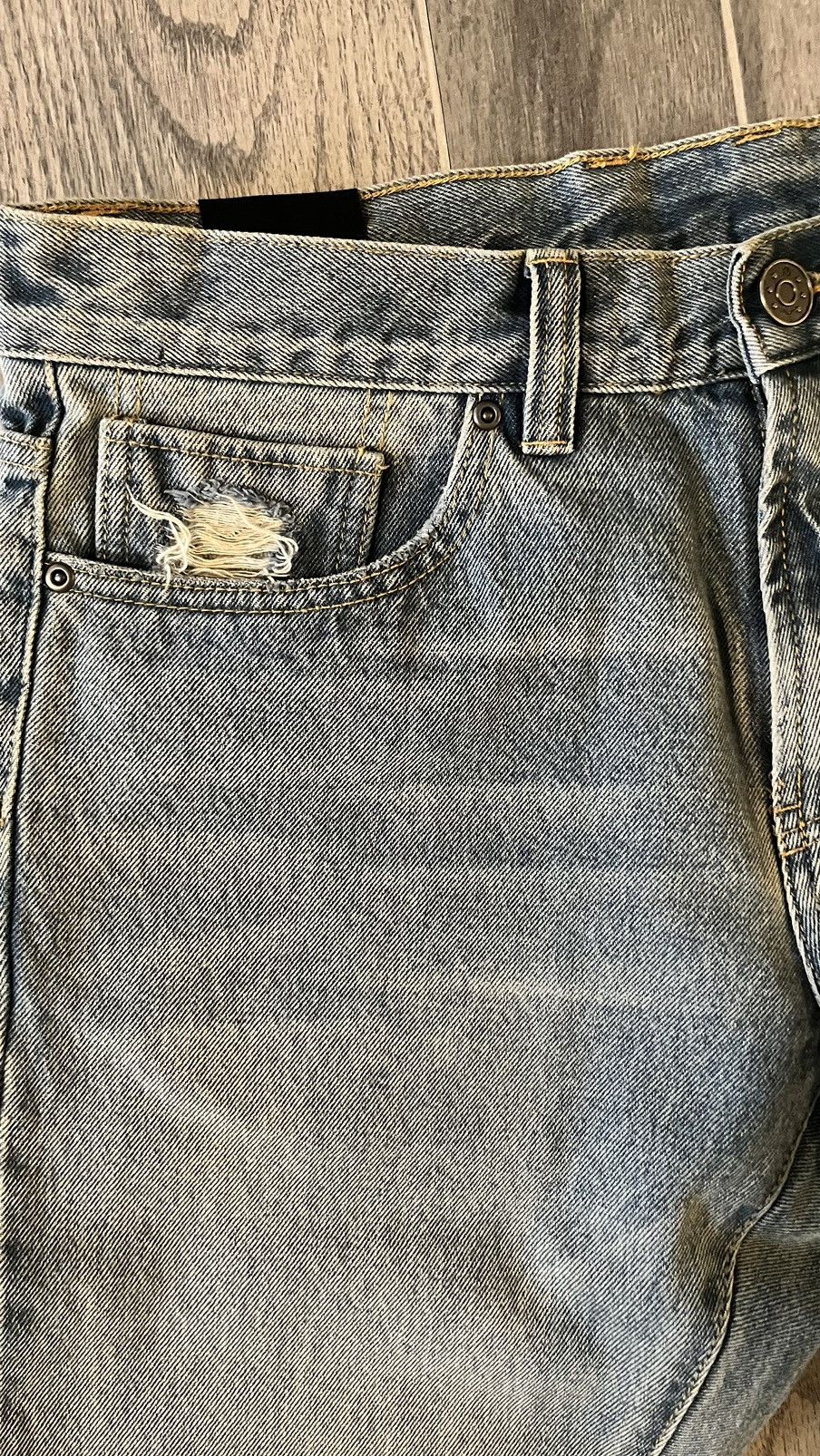 Puma × The Weeknd Puma x The Weeknd Distressed Denim size 32 Size US 32 / EU 48 - 2 Thumbnail