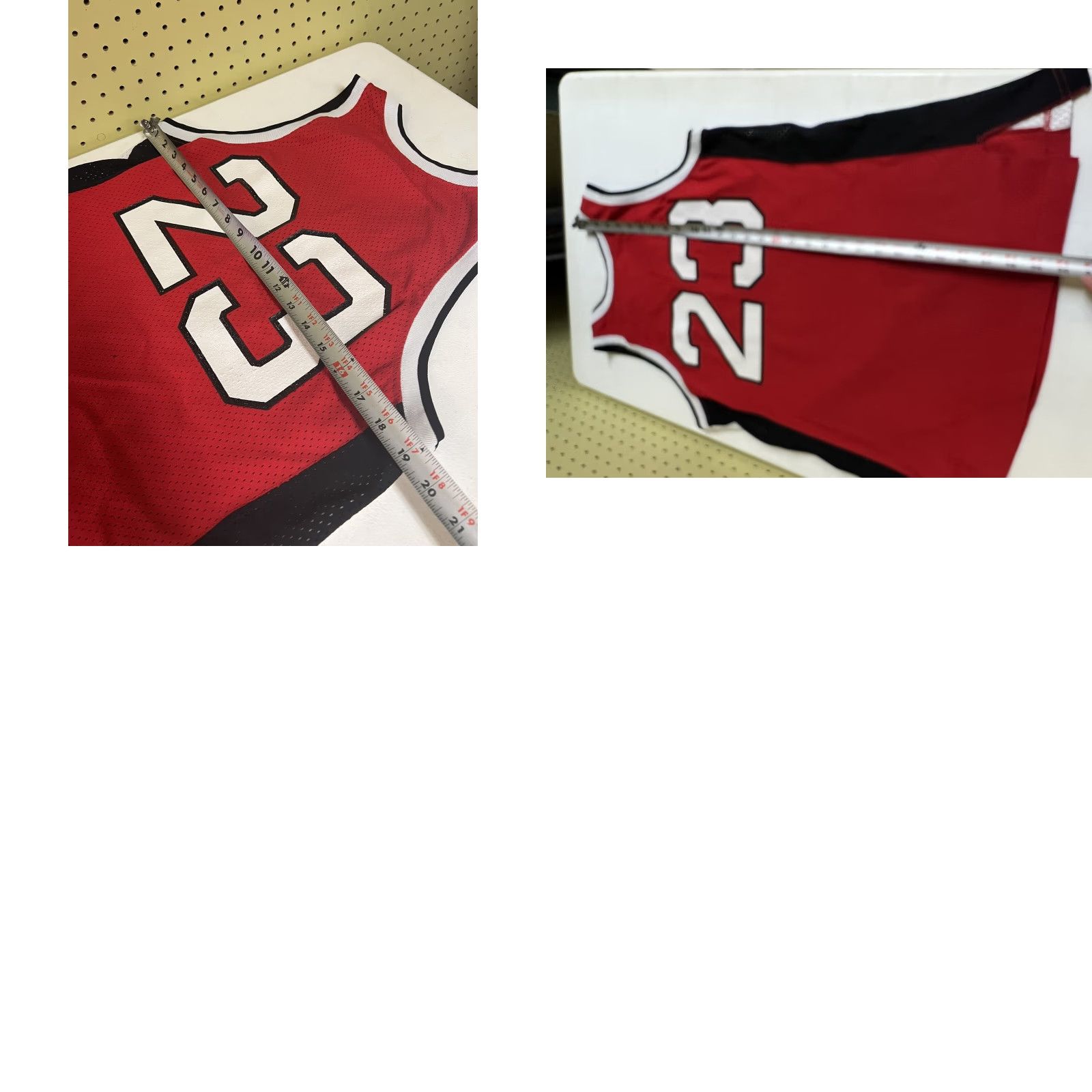 Champion VINTAGE Champion USA Made Red Basketball Jersey #23 College High School L Mens Tank Sleeveless Jersey Basketball Boys Girls Size US L / EU 52-54 / 3 - 8 Thumbnail