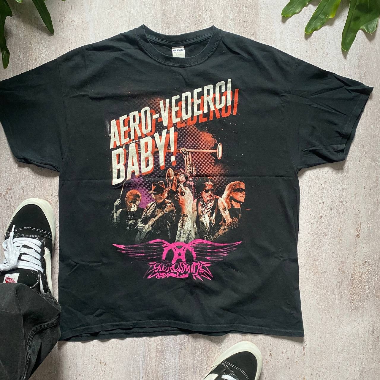 Band Tees VINTAGE Y2K AEROSMITH AMAZING TOUR T SHIRT 47 Size US XL / EU 56 / 4 - 3 Thumbnail
