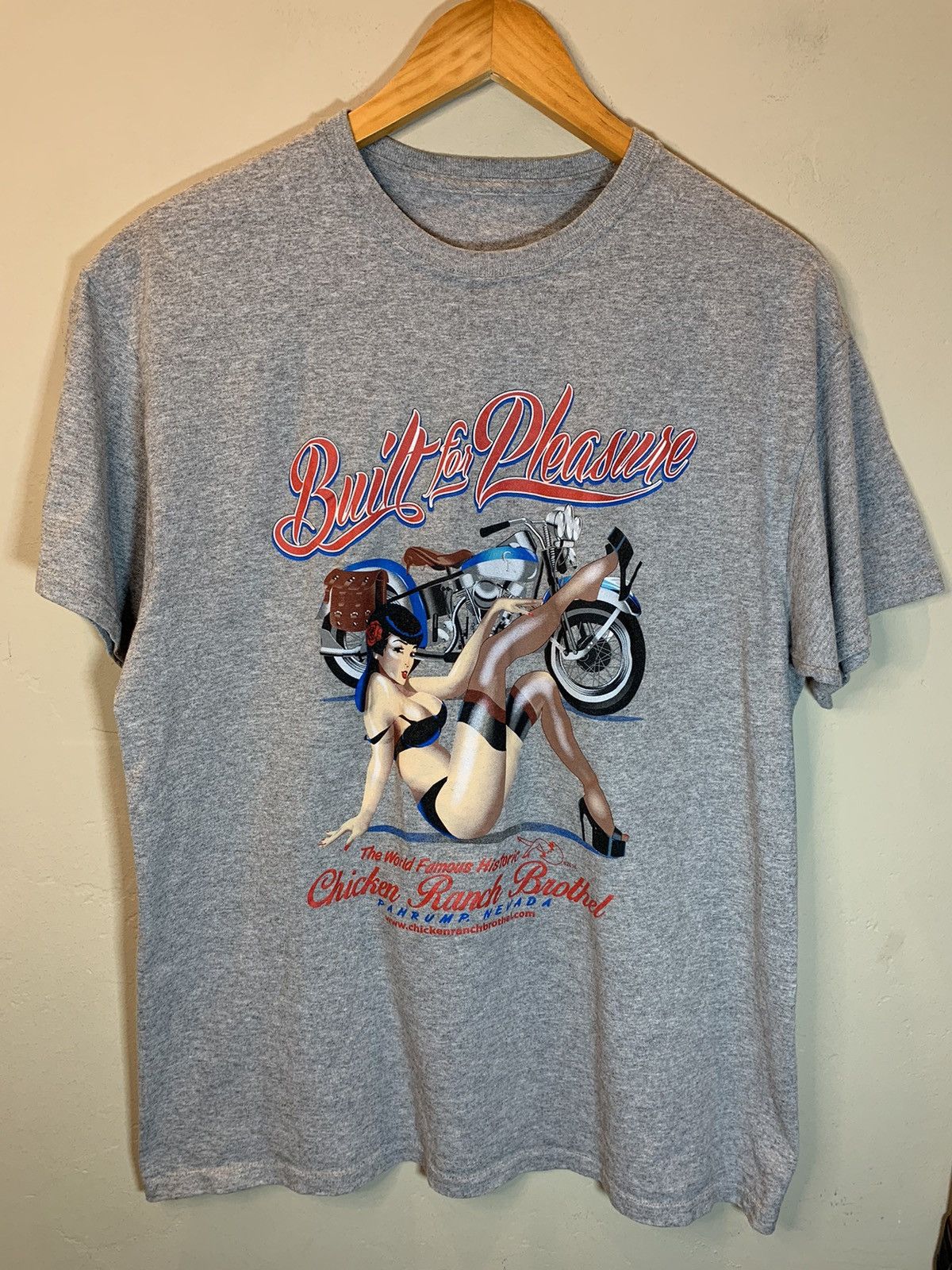 Other *RARE* Chicken Ranch Brothel Built For Pleasure Hooker Shirt Size US L / EU 52-54 / 3 - 1 Thumbnail