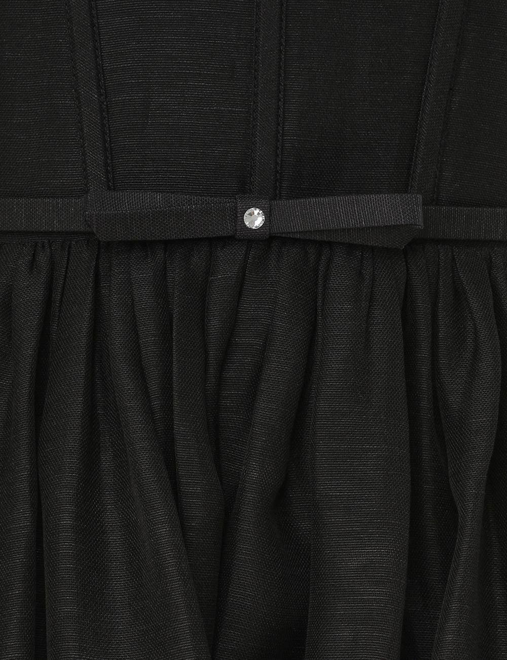 Zimmermann o1w1db10925 Crush Picnic Midi Dress in Black Size L / US 10 / IT 46 - 6 Thumbnail