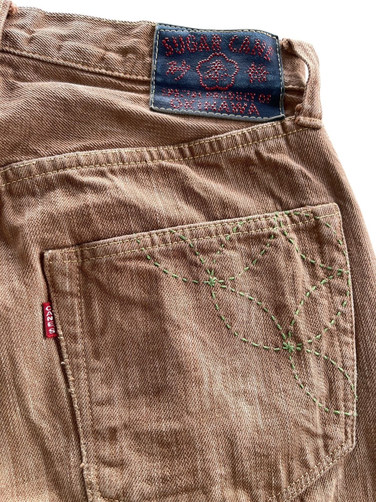 Sugar Cane Sugar Cane Okinawa Distressed Toyo Enterprise Denim Size US 29 - 10 Thumbnail