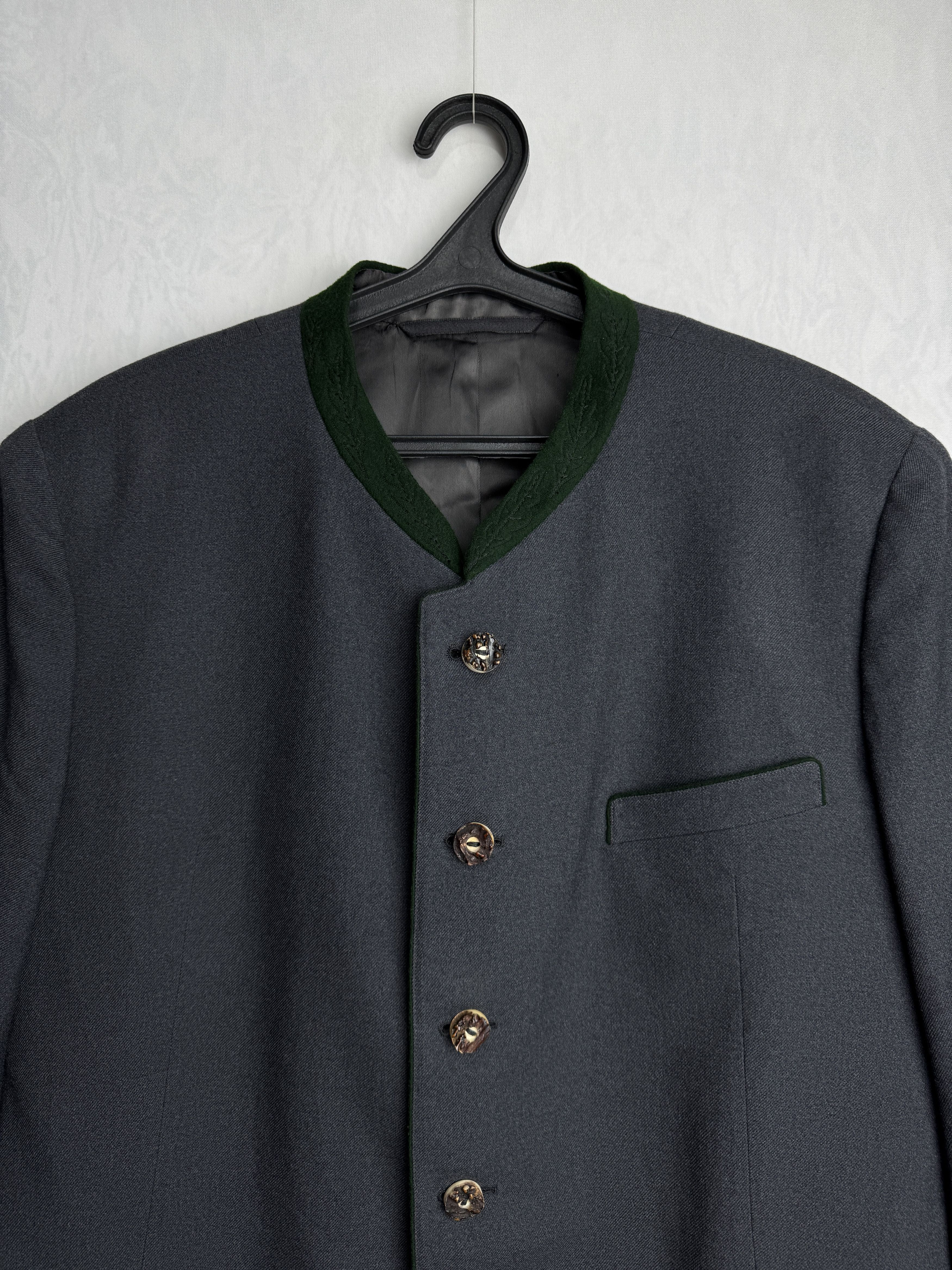 Other × Vintage Vintage men’s wool blend trachten jacket Size 44R - 2 Thumbnail