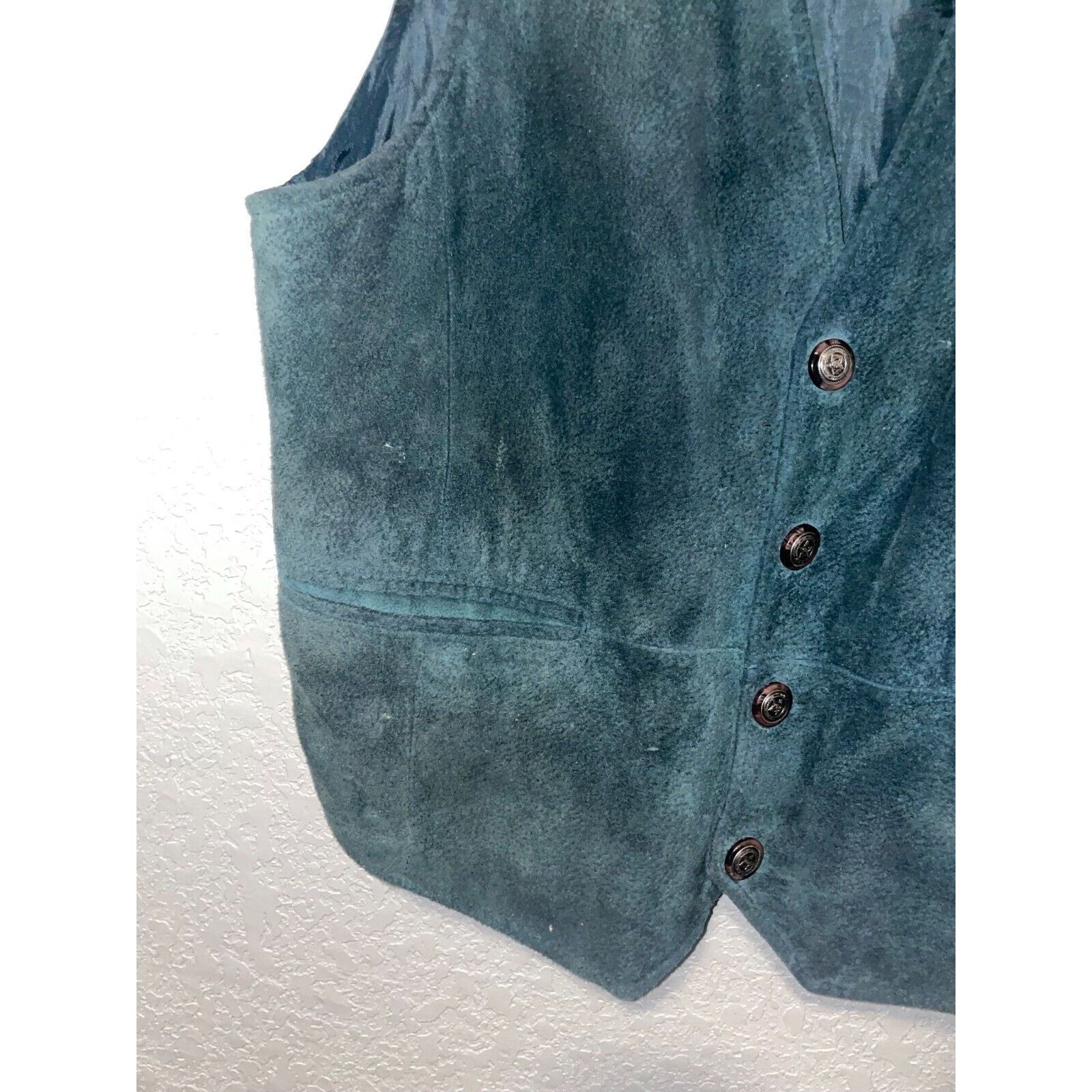 G-III Vintage Global Identity Vest Cuero Piel Leather G-3 G-III L Size US L / EU 52-54 / 3 - 5 Thumbnail